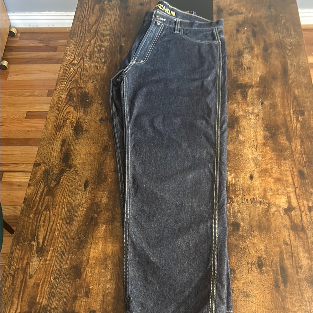 Nautica Black Relaxed Fit Jeans Classic Style